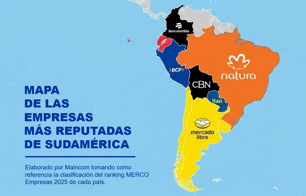 El Club de los 10,000 puntos: las empresas más reputadas de Sudamérica